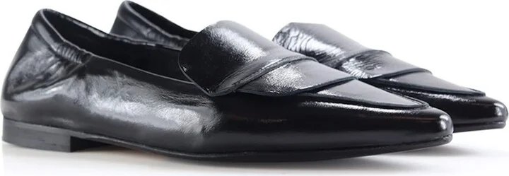 Romy Loafers, Black Patent - Image 2