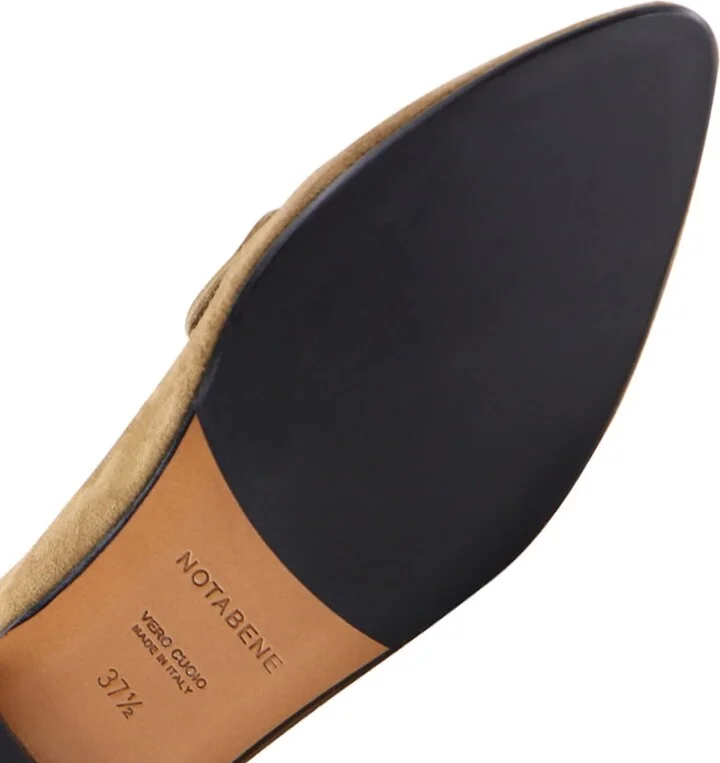 Romy Loafers, Brown Suede - Image 8