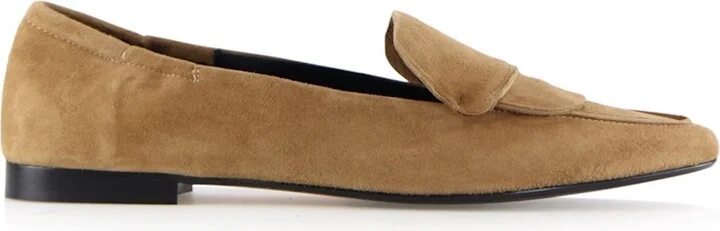 Romy Loafers, Brown Suede