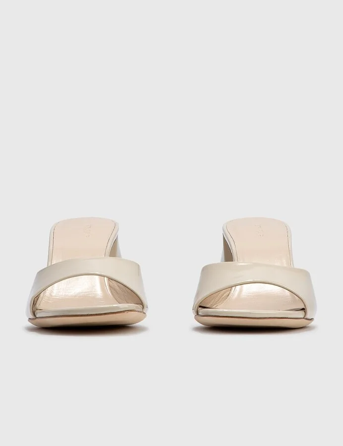 Romy Oatmilk Patent Leather - Image 2
