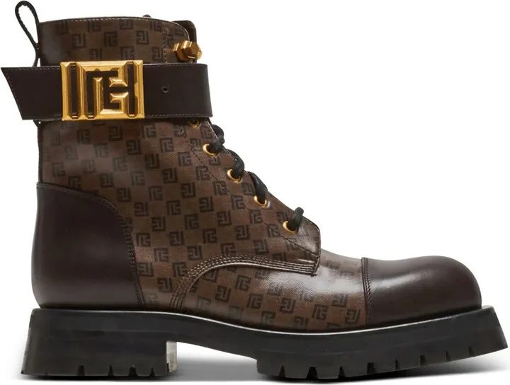 Romy Ranger monogram ankle boots
