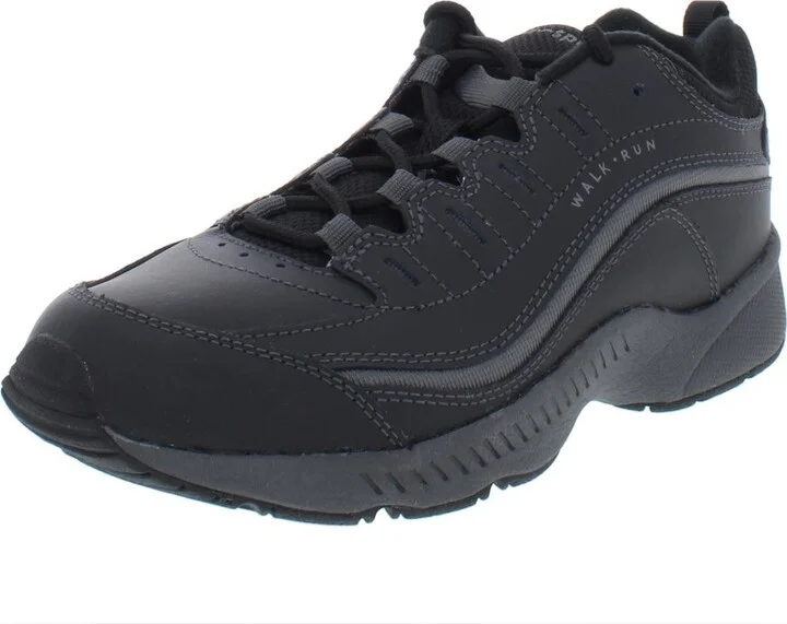 Romy Womens Contrast Trim Athletic Walking Shoes