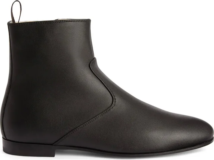 Ron leather ankle boots