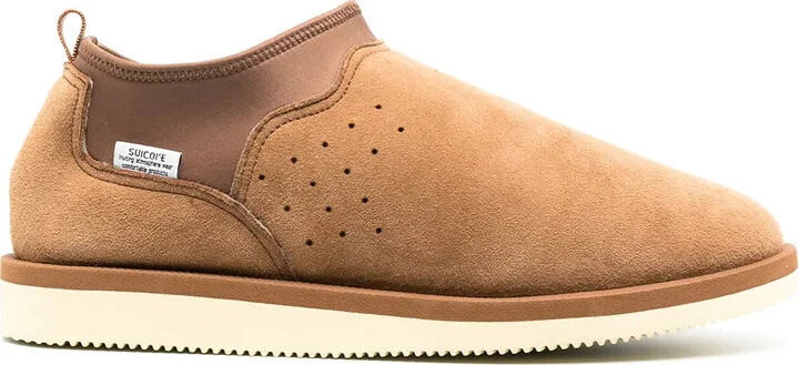 Ron slip-on suede shoes