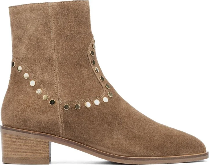 Ronalda Waterproof Suede Bootie - Image 4