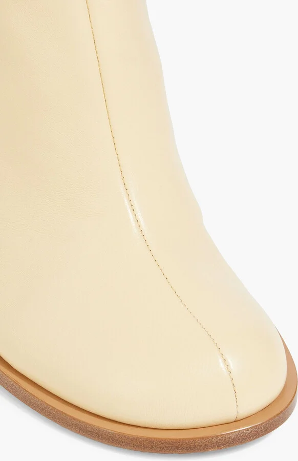 Rond Carré leather ankle boots - Image 8