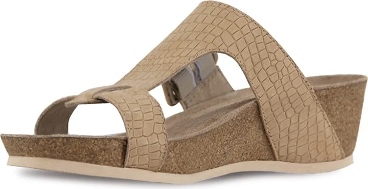 Ronda T-Strap Wedge Slide Sandal - Image 5