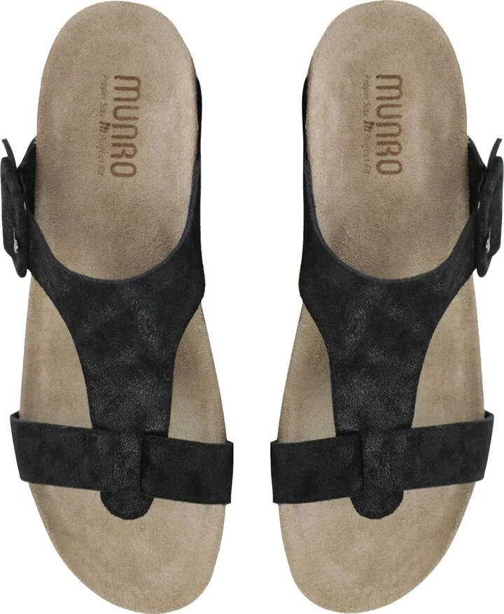 Ronda T-Strap Wedge Slide Sandal - Image 8