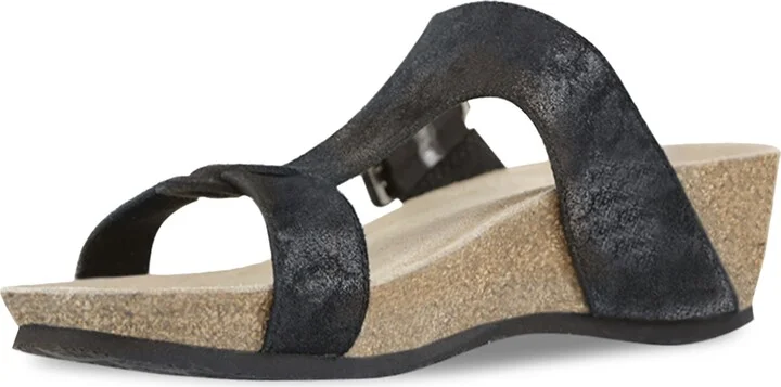 Ronda T-Strap Wedge Slide Sandal - Image 10