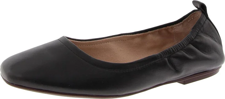 Ronjilta Womens Patent Leather Slip-On Flat Shoes
