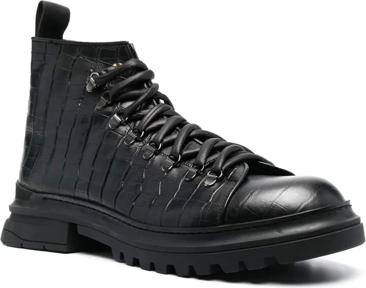 Ronnie Cocco crocodile-effect boots - Image 2
