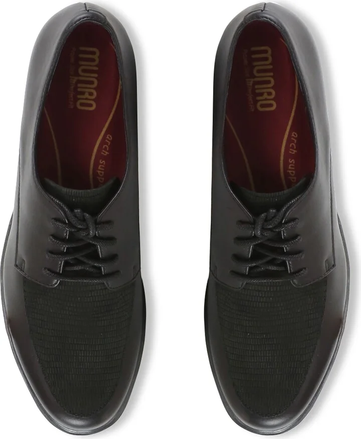 Ronnie Water Resistant Lizard Embossed Derby - Image 3