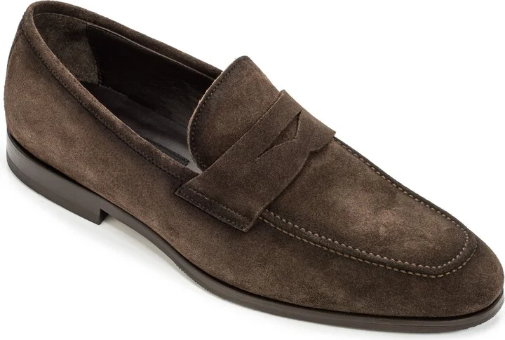 Dark Brown Suede