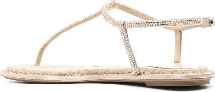 Rope-Detail High-Shine Sandals - Image 3