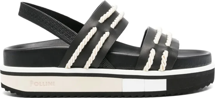 Rope-Detail Sandals
