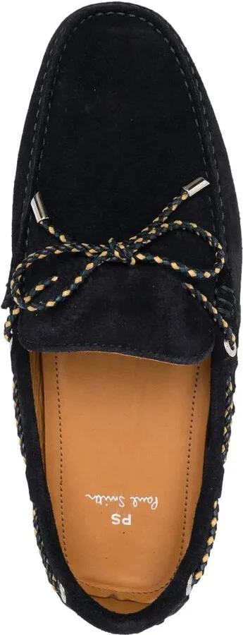 Rope-Detail Suede Loafers - Image 4