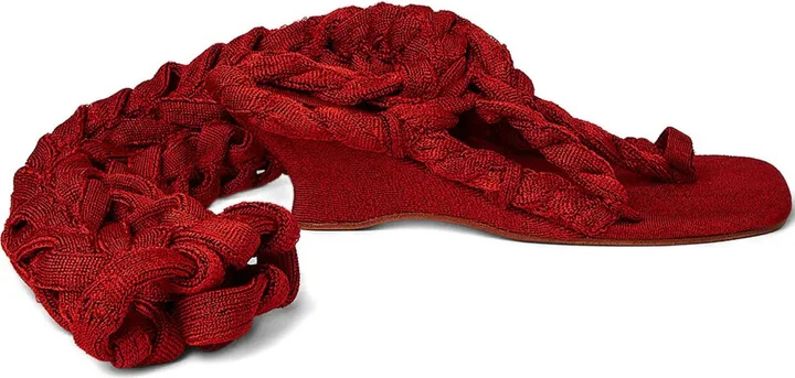 Rope-Detailing Sandals