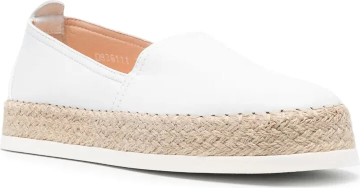 Rope flat leather espadrilles - Image 2