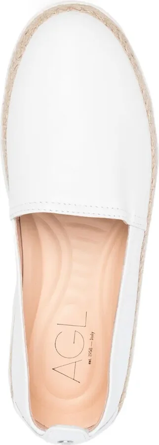Rope flat leather espadrilles - Image 4