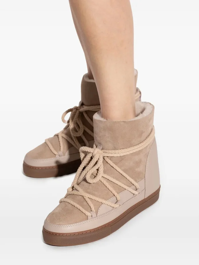 Rope-Lace Snow Boots - Image 4