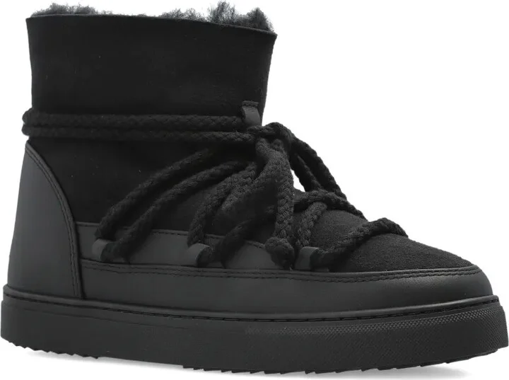 Rope-Laces Lined Snow Boots - Image 2