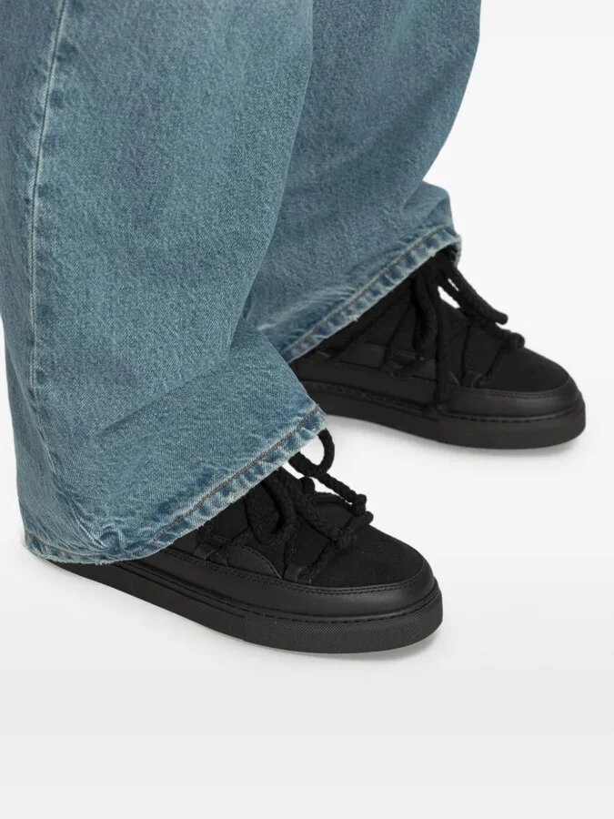Rope-Laces Lined Snow Boots - Image 4