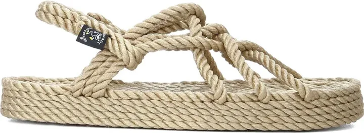 Rope Platform Sandals