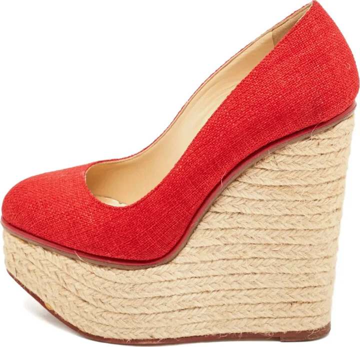 Rope Wedge Pumps