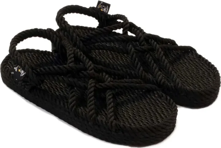 Rope-Woven Flat Sandals - Image 2