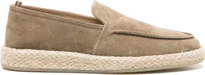 Roped 004 suede espadrilles