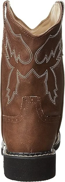 Roper 8 Chunk Boot Cowboy Women's Boots Brown : 5 B - Medium, Synthetic - Image 5