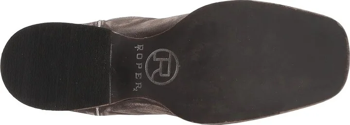 Roper America Cowboy Boots Distressed Brown Leather Vamp/Flag Shaft : 11.5 D - Medium - Image 4
