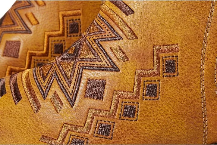 Roper Ava Aztec Cowboy Women's Boots Tan : 6.5 B - Medium, Leather - Image 5