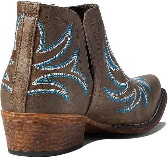 Roper Ava Cowboy Women's Boots Brown 3 : 10.5 M, Synthetic - Image 4