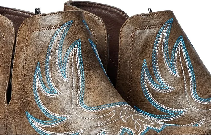 Roper Ava Cowboy Women's Boots Brown 3 : 10.5 M, Synthetic - Image 6