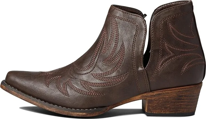 Roper Ava Cowboy Women's Boots Brown 4 : 10 M, Synthetic - Image 5