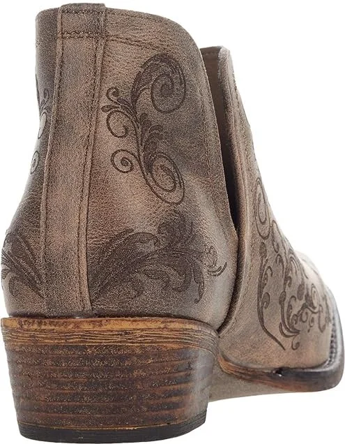 Roper Ava Cowboy Women's Boots Brown : 6 M, Synthetic - Image 4