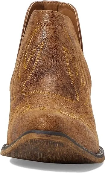 Roper Ava Cowboy Women's Boots Tan 1 : 5.5 M, Synthetic - Image 2