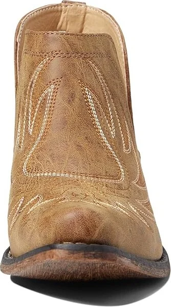 Roper Ava Cowboy Women's Boots Tan 4 : 10 M, Synthetic - Image 2