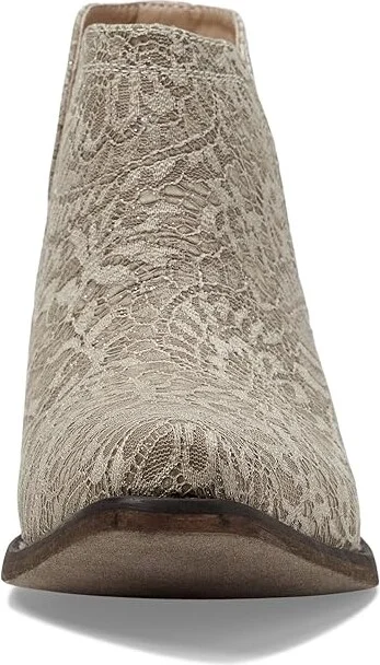 Roper Ava Lace Cowboy Women's Boots Tan : 8.5 B - Medium, Leather - Image 2