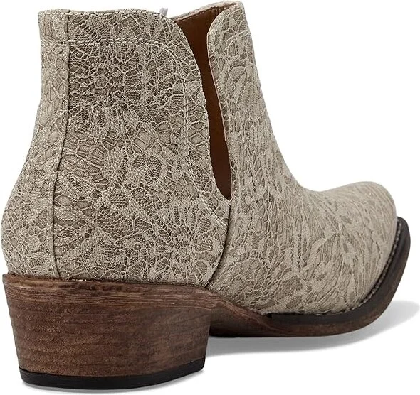 Roper Ava Lace Cowboy Women's Boots Tan : 8.5 B - Medium, Leather - Image 4