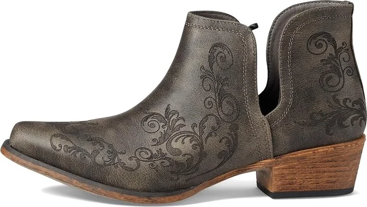 Roper Ava Laser Cowboy Women's Boots Black : 7.5 B - Medium, Leather - Image 6