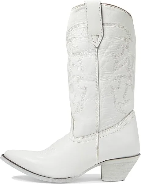Roper Barclay Cowboy Women's Boots White : 9 B - Medium, Leather - Image 5