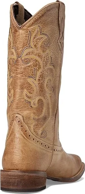 Roper Classic Cowgirl Cowboy Boots Tan : 10 M, Leather/Synthetic - Image 5