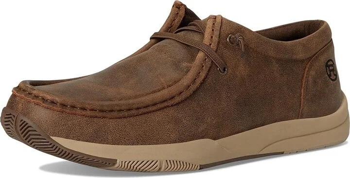 Roper Clearcut Low Men's Slip on Shoes Brown 9 : 8.5 D - Medium, Leather - Image 5