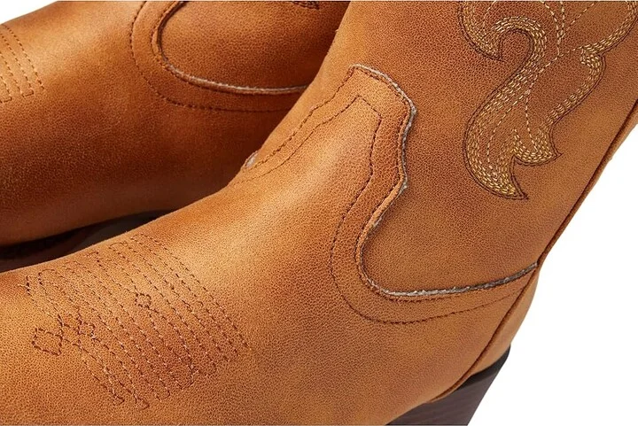 Roper Cowboy Classic Women's Shoes Tan : 8 B - Medium, Synthetic - Image 5