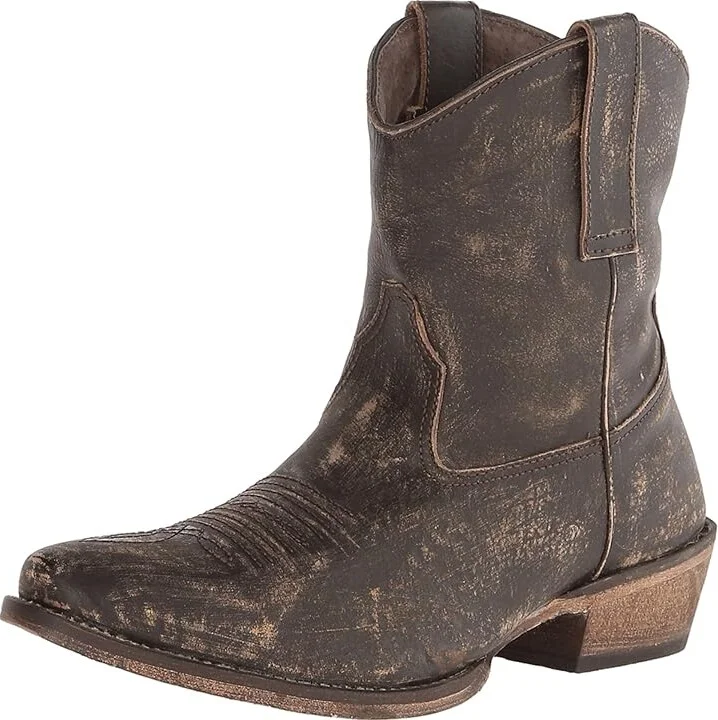 Roper Dusty Cowboy Women's Boots Brown : 6.5 B - Medium, Leather - Image 2