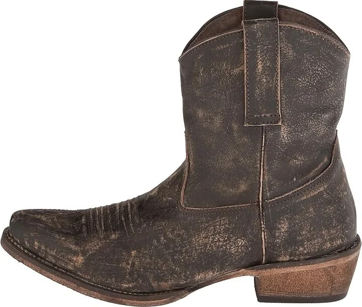 Roper Dusty Cowboy Women's Boots Brown : 6.5 B - Medium, Leather - Image 7