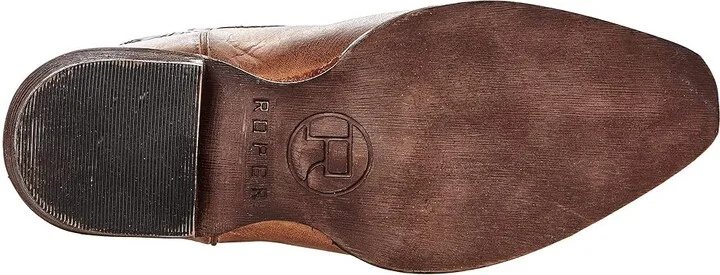 Roper Dusty Tooled Women's Shoes Tan 2 : 6.5 B - Medium, Leather - Image 3