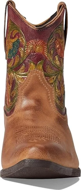 Roper Dusty Tooled Women's Shoes Tan : 7.5 B - Medium, Leather - Image 2